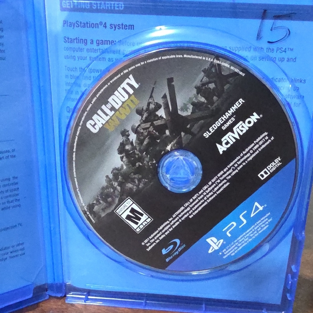 Call of Duty: WWII for PS4 - Blue Disc by
